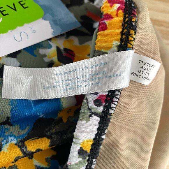 Swim By Cacique Swim Skirt Bottom Women's Size 26 Floral Multicolored NWT - Picture 11 of 11